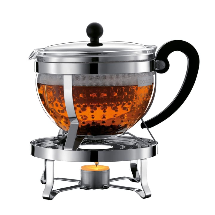Calentador para tetera Chambord, cromo Bodum