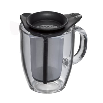 Taza de té con filtro Yo-Yo - negro - Bodum