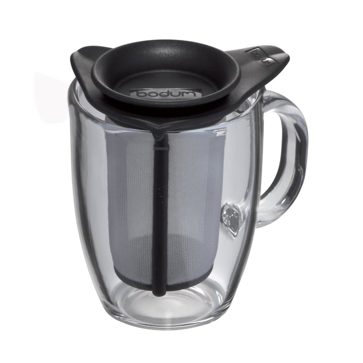 Taza de té con filtro Yo-Yo, negro Bodum