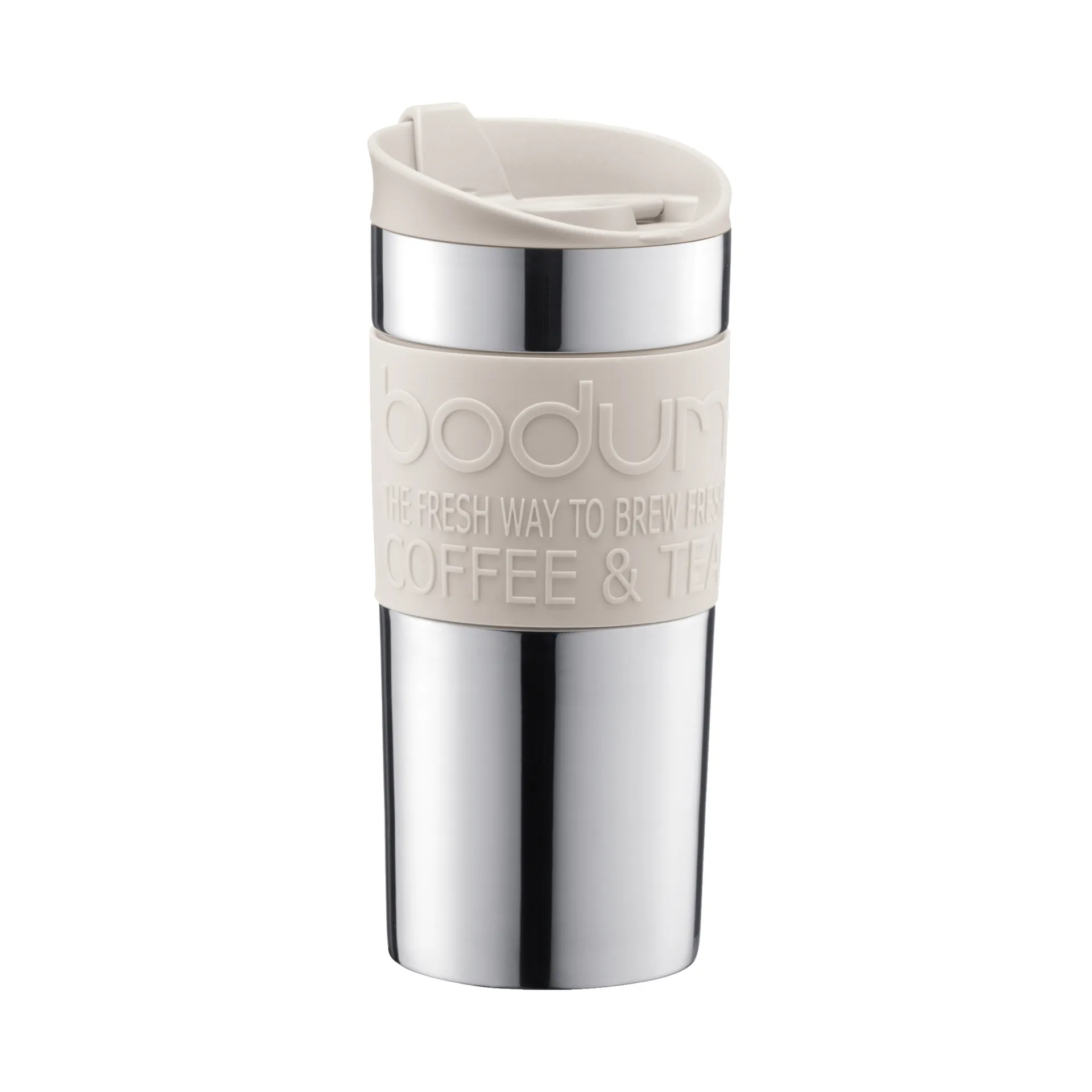 Taza travel Bodum 35 cl acero inoxidable, Off white Bodum