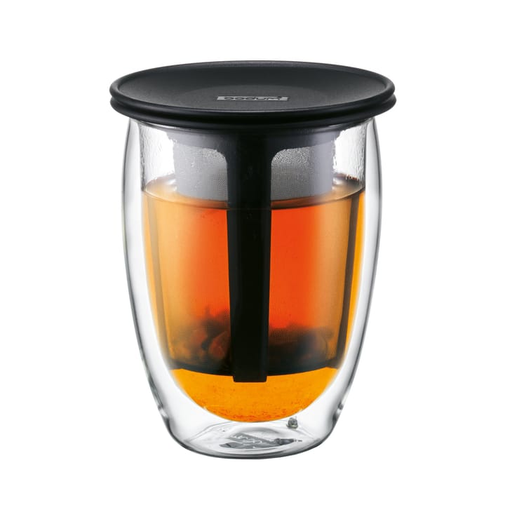 Vaso térmico con filtro Tea For One - negro - Bodum