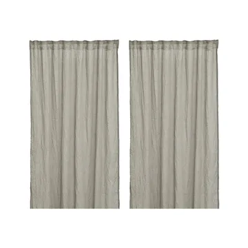 2 Cortinas Mirja 130x275 cm - gris - Boel & Jan