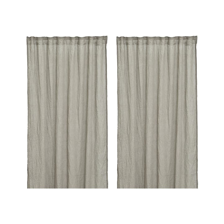 2 Cortinas Mirja 130x275 cm - gris - Boel & Jan