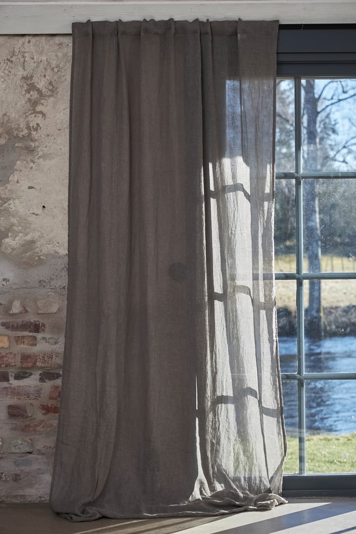 2 Cortinas Mirja 130x275 cm, gris Boel & Jan