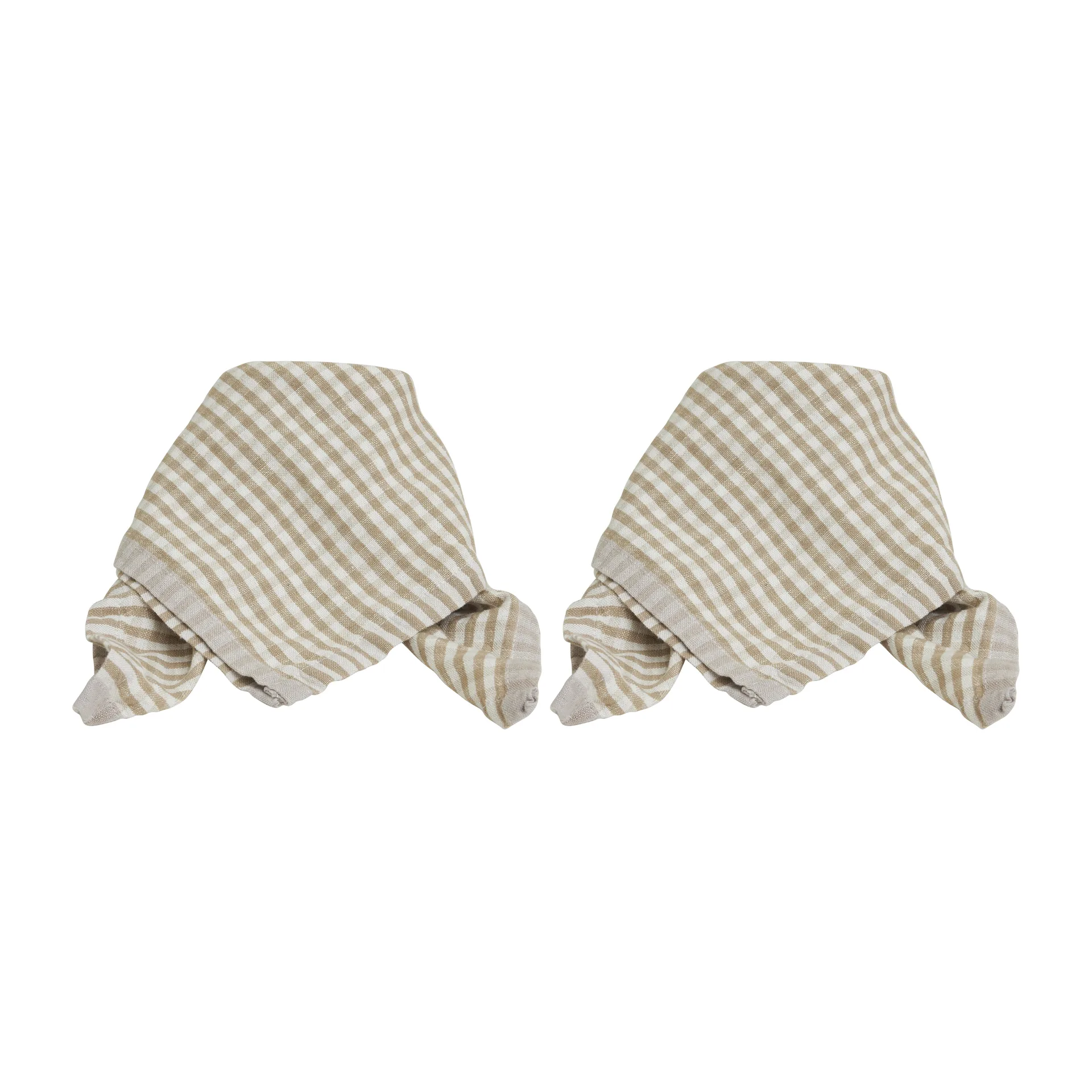 2 Servilletas Lundgren 40x40 cm, Beige Boel & Jan