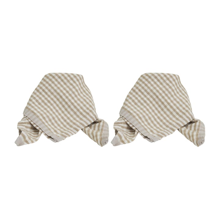 2 Servilletas Lundgren 40x40 cm - Beige - Boel & Jan