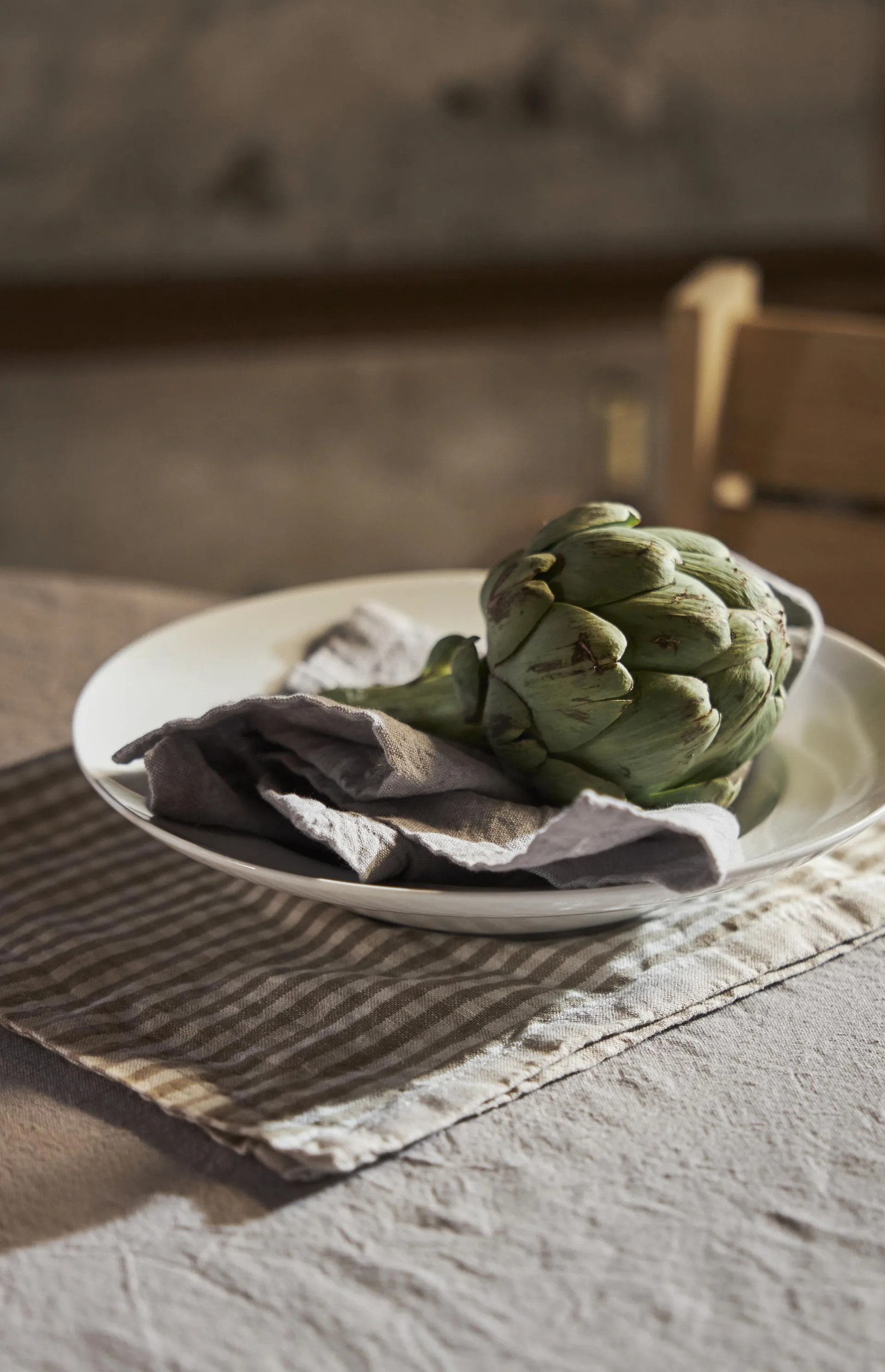 2 Servilletas Lundgren 40x40 cm, Beige Boel & Jan