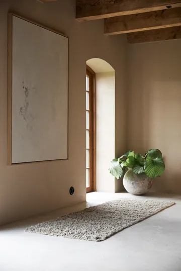 Alfombra de algodón Noma 70x140 cm - Gris - Boel & Jan