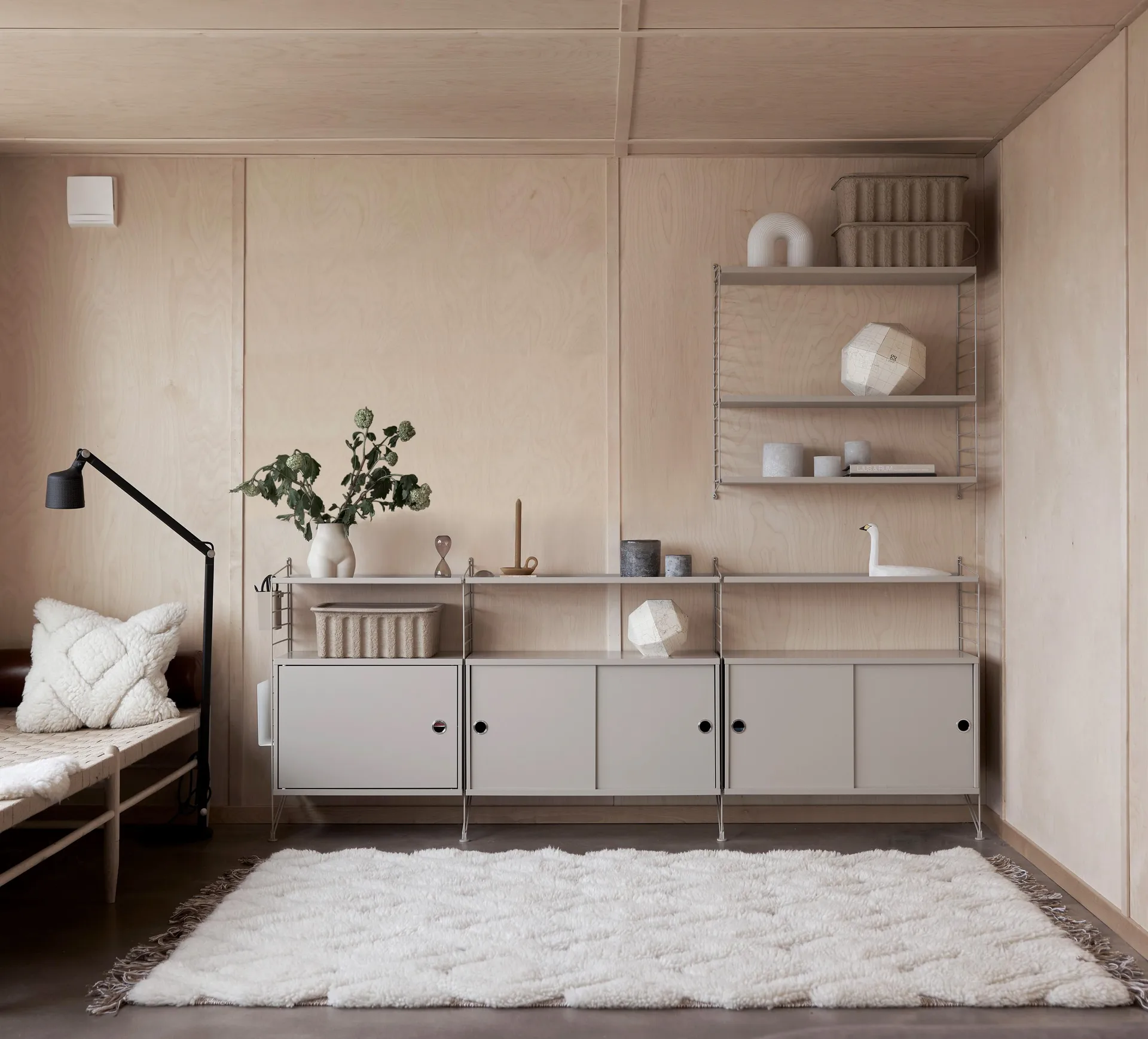 Alfombra de lana Molly 200x300 cm, Blanco Boel & Jan