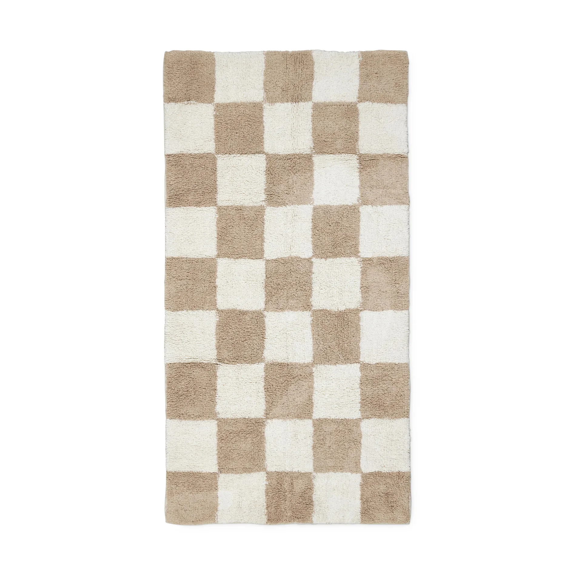 Alfombra de pasillo Claudia, 70x140 cm, Beige-blanco Boel & Jan