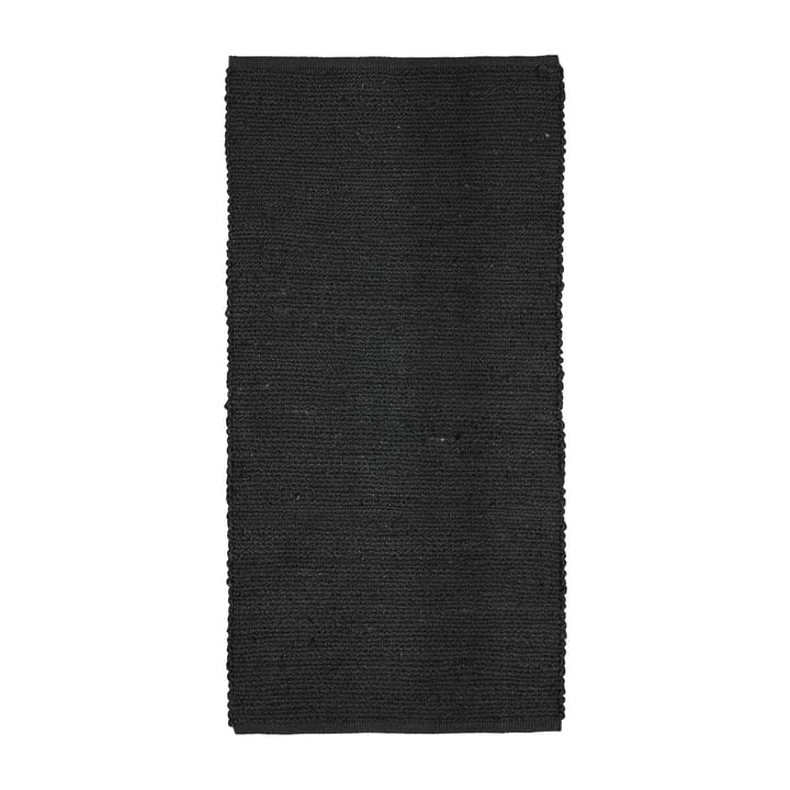 Alfombra de yute Merida negro - 70x140 cm - Boel & Jan