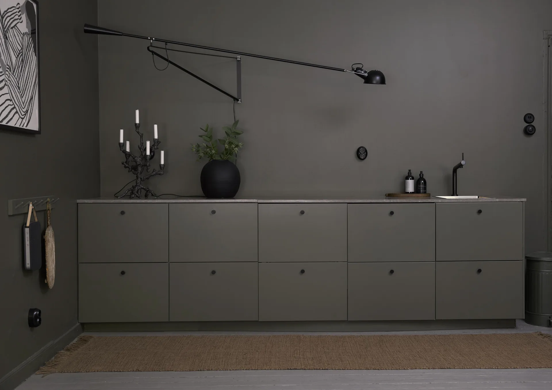 Alfombra de yute Vilda 80x170 cm, Crudo Boel & Jan