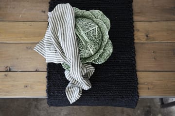 Camino de mesa Merida 40x140 cm - negro - Boel & Jan