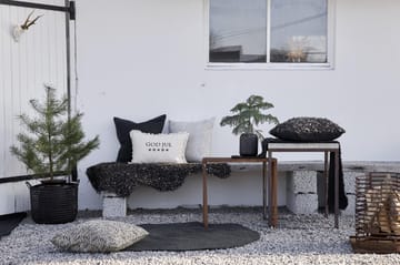 Camino de mesa Merida 40x140 cm - negro - Boel & Jan