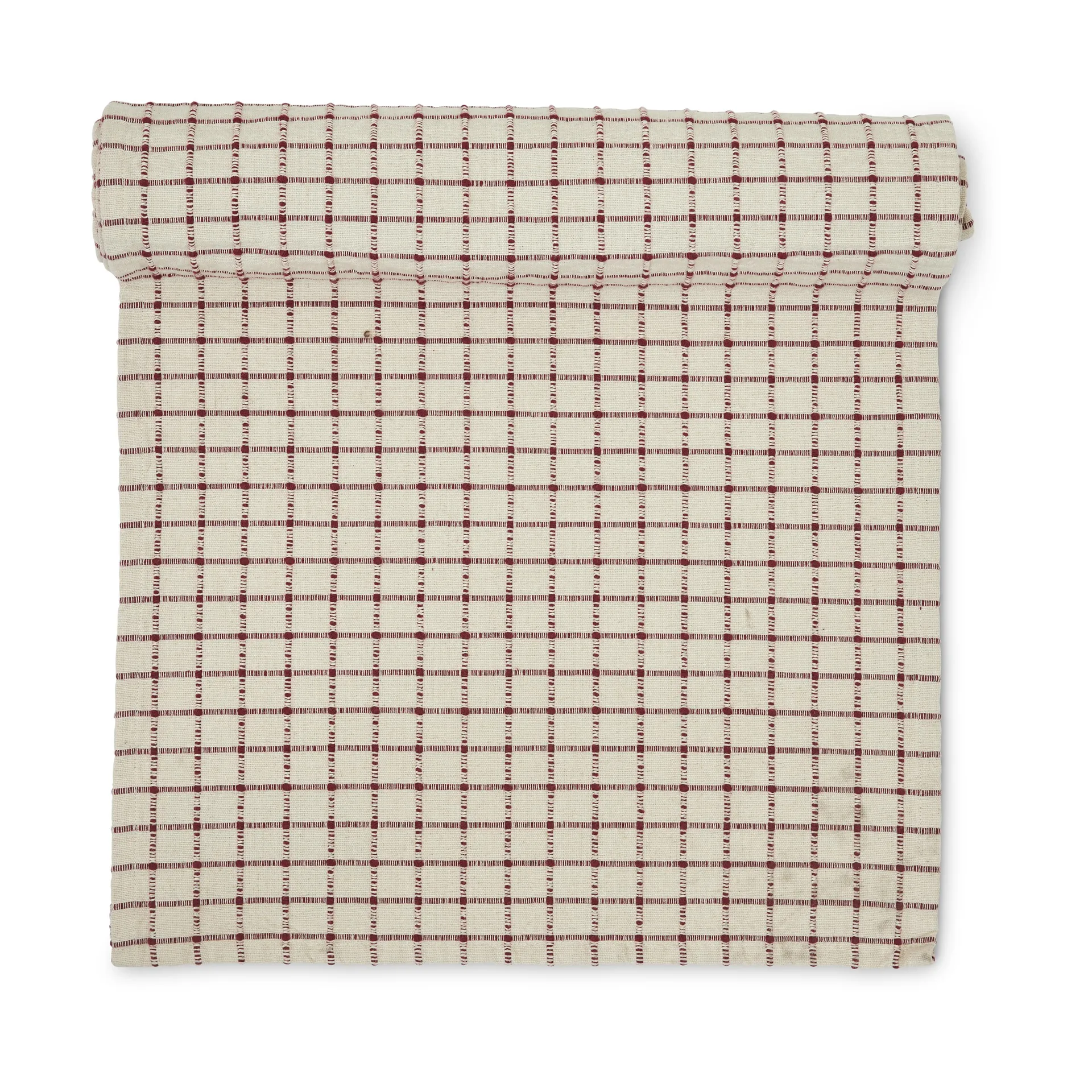 Camino de mesa Noor 40x160 cm, Rojo-offwhite Boel & Jan