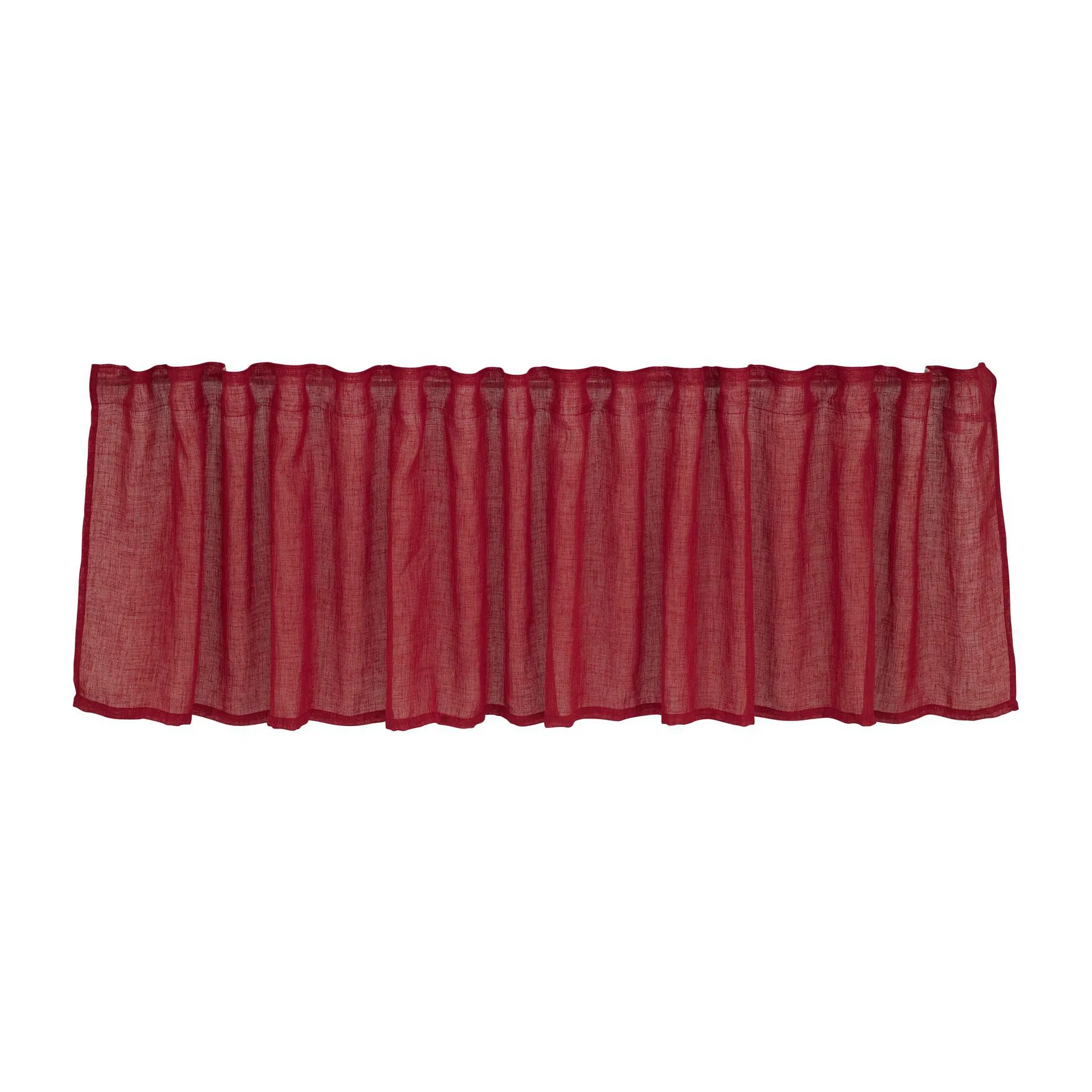 Cenefa multibanda Bosse 55x250 cm, rojo Boel & Jan