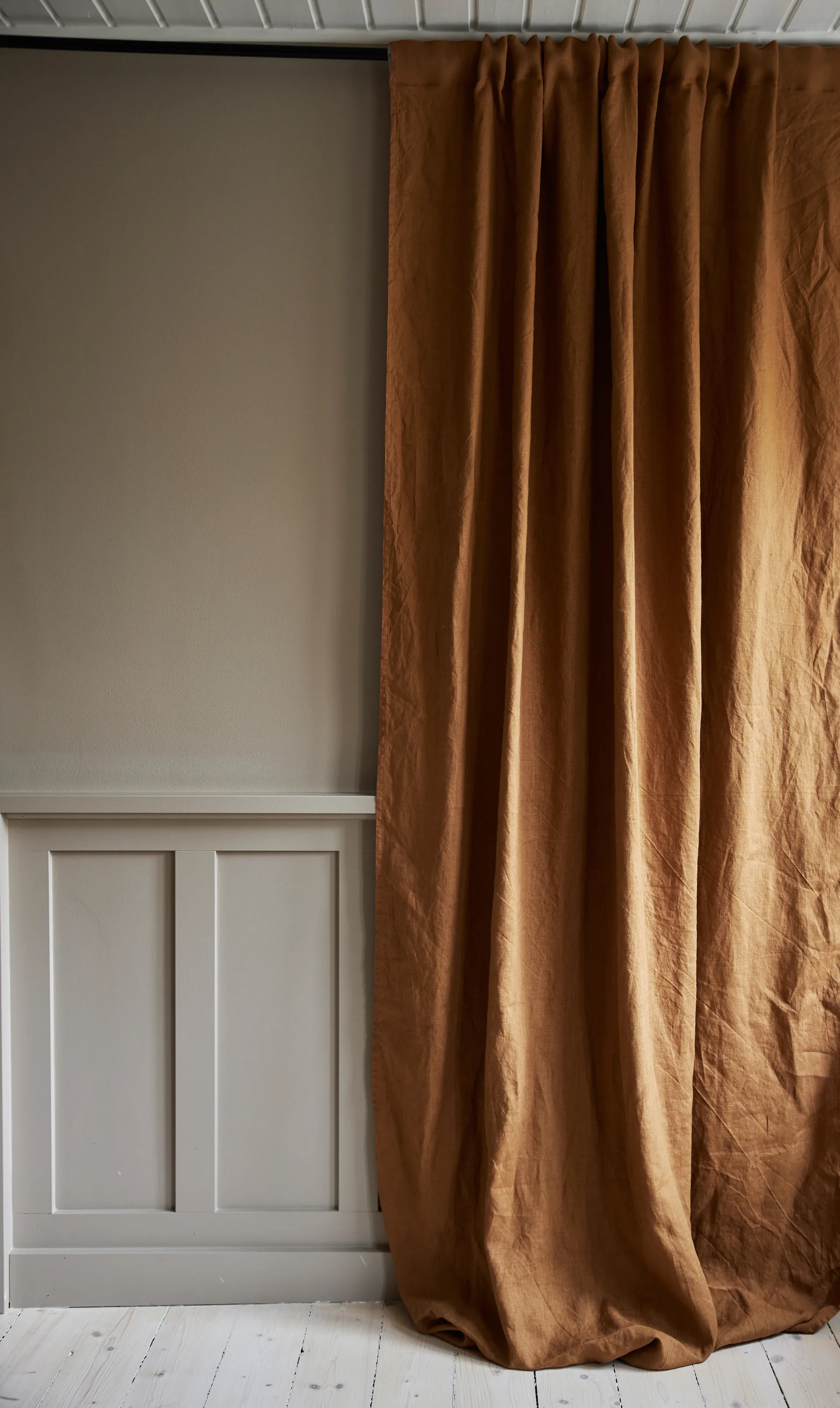 Cortina Sabina 140x240 cm, marrón claro Boel & Jan