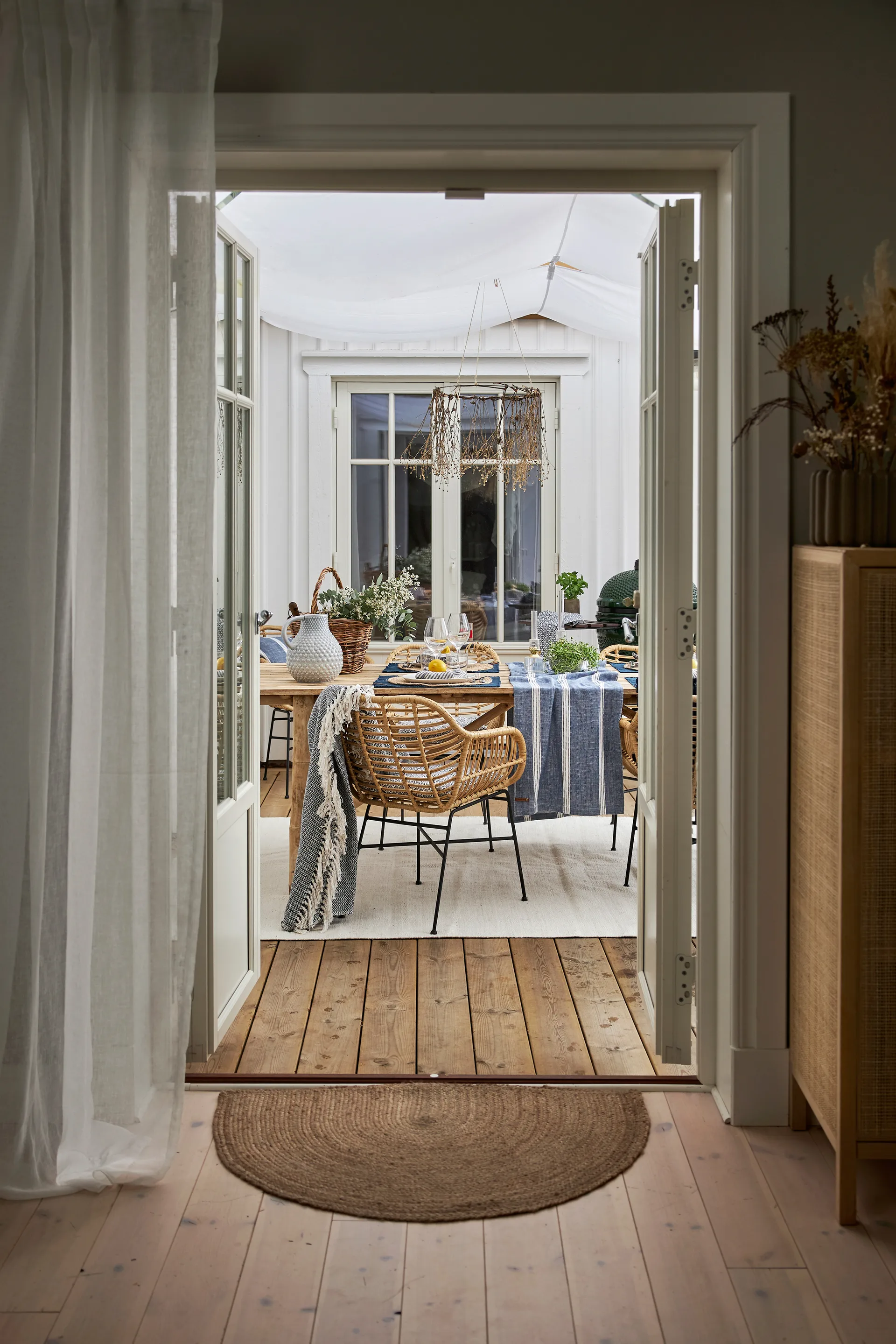 Felpudo Merida 60x90 cm, Natural Boel & Jan