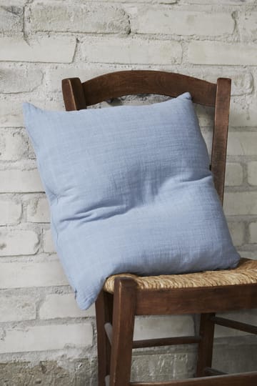 Funda de cojín Astrid 45x45 cm - Azul - Boel & Jan