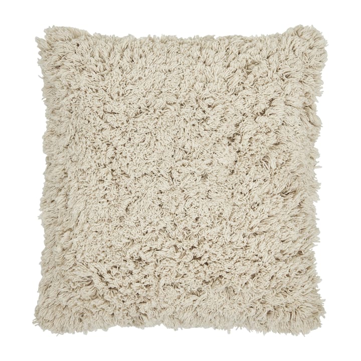 Funda de cojín de algodón Noma 45x45 cm, Beige Boel & Jan