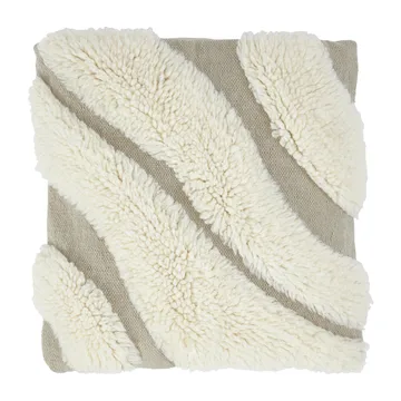 Funda de cojín de algodón Rio 48x48 cm - Beige - Boel & Jan