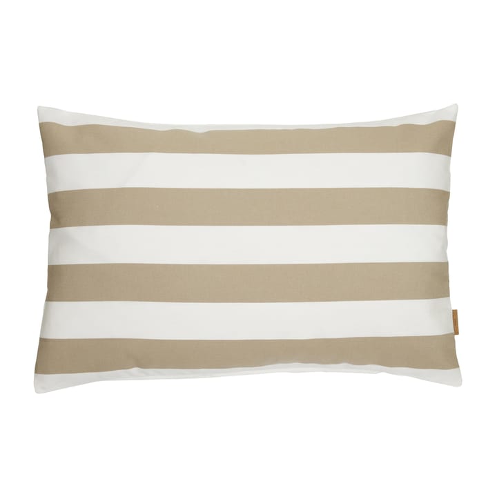 Funda de cojín Outdoor stripe 40x60 cm - Beige - Boel & Jan