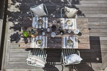 Funda de cojín Outdoor stripe 40x60 cm - Beige - Boel & Jan