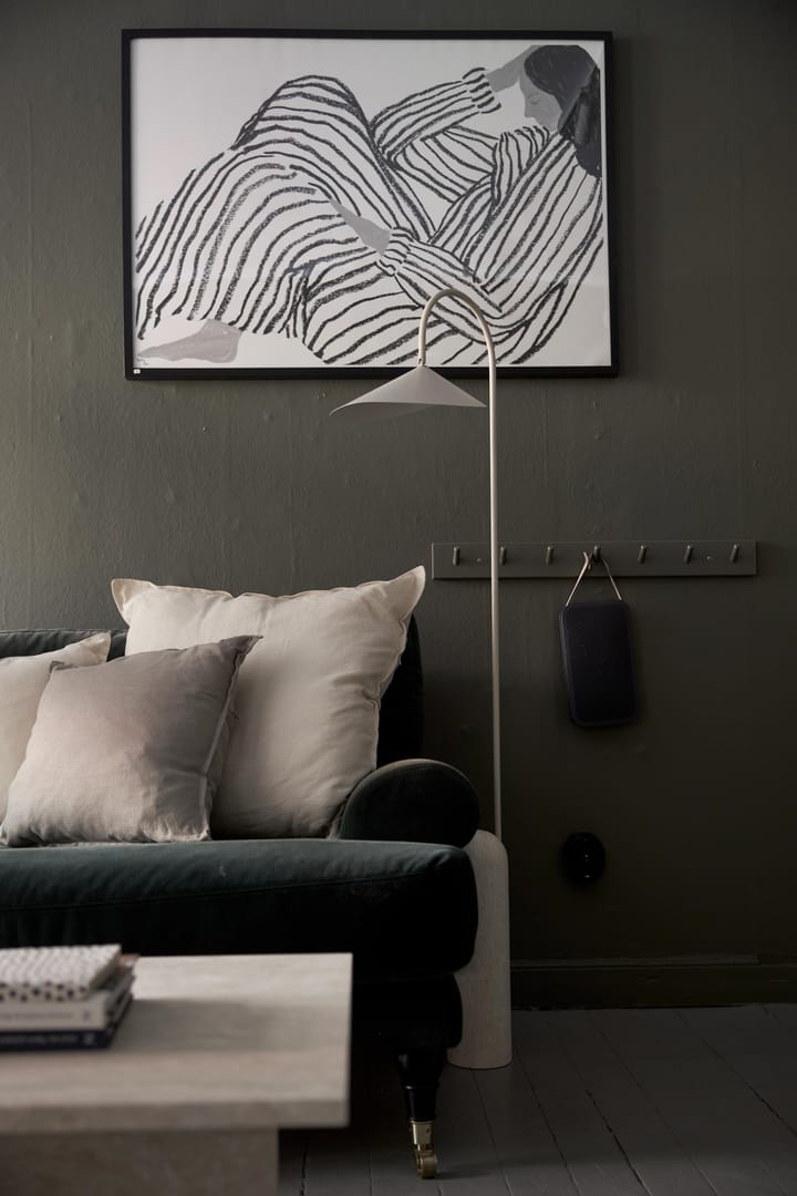 Funda de cojín Sabina 45x45 cm, gris Boel & Jan