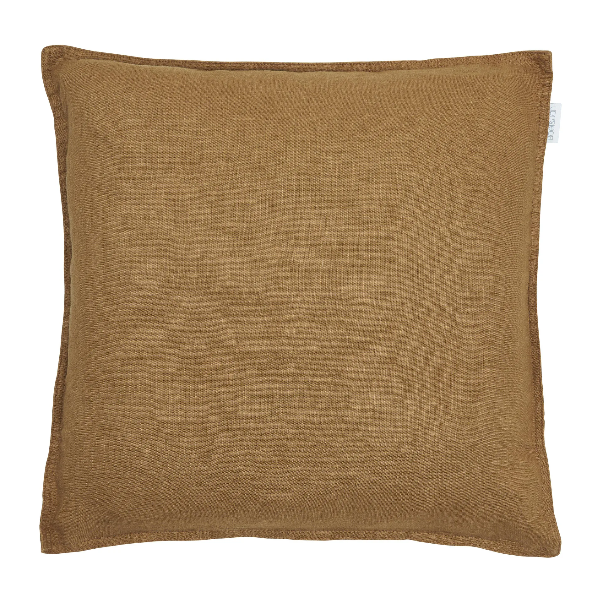 Funda de cojín Sabina 45x45 cm, marrón claro Boel & Jan