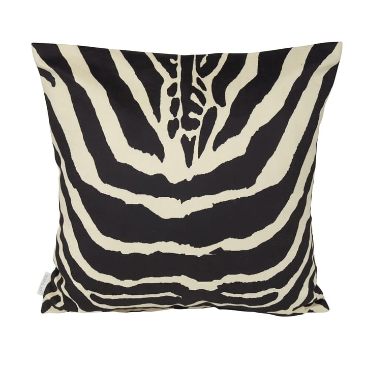 Funda de cojín Safari Zebra 43x43 cm - negro-blanco - Boel & Jan
