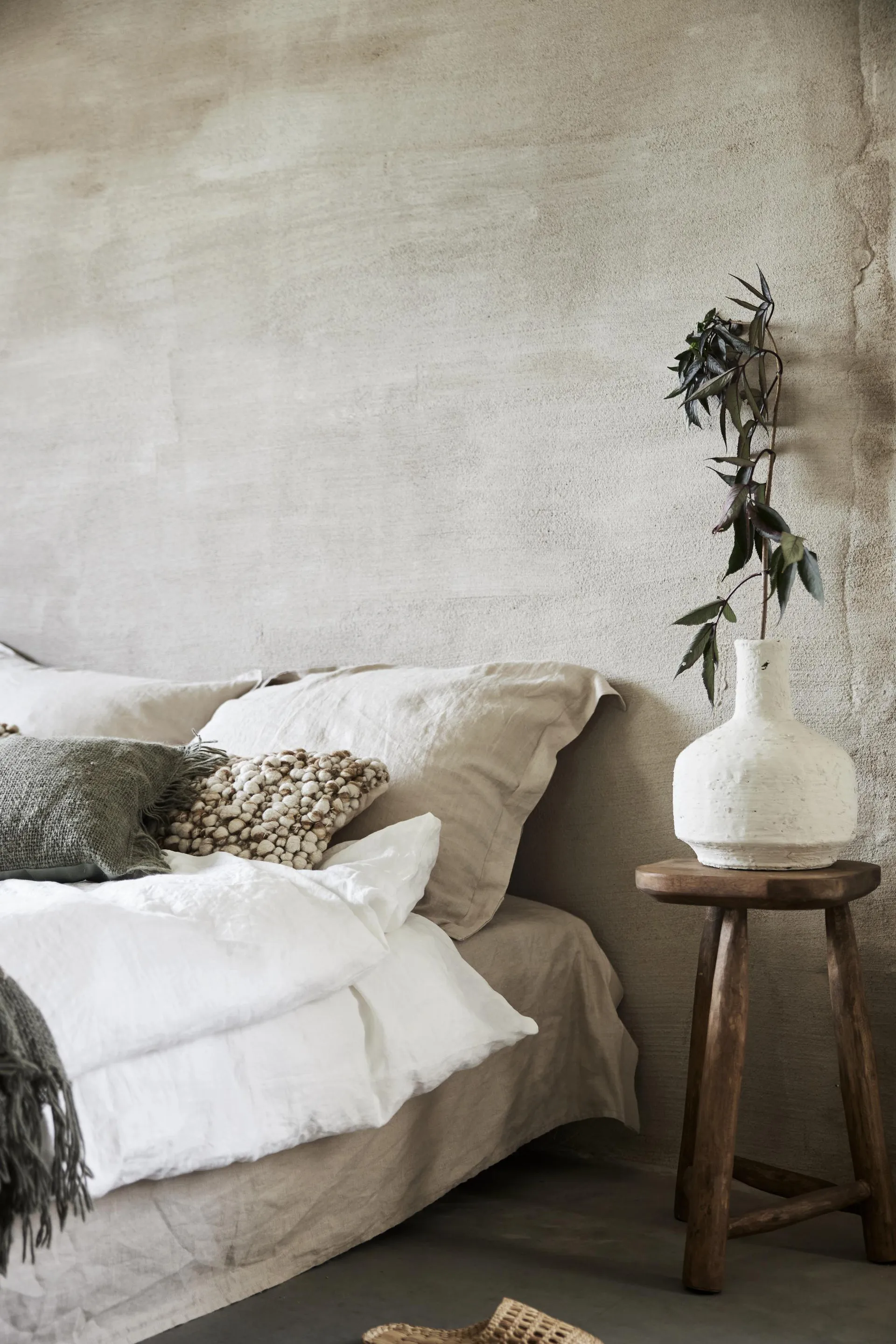 Funda de cojín Tobago 45x45 cm, Verde Boel & Jan