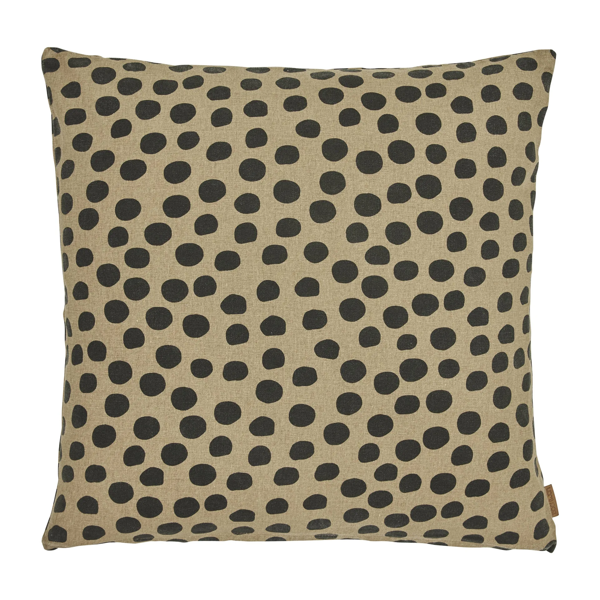 Funda de cojín Tofta dots 45x45 cm, Marrón Boel & Jan