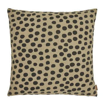 Funda de cojín Tofta dots 45x45 cm - Marrón - Boel & Jan
