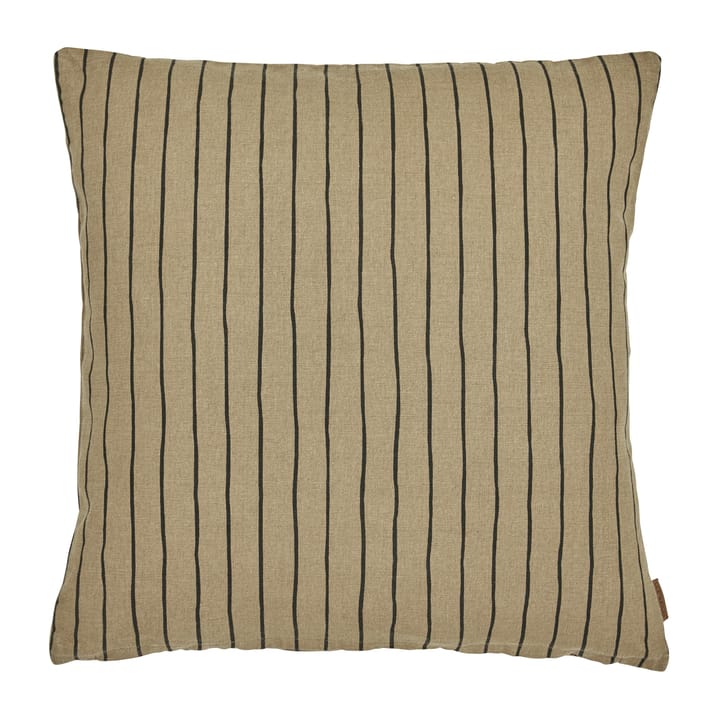 Funda de cojín Tofta stripe 45x45 cm, Marrón Boel & Jan