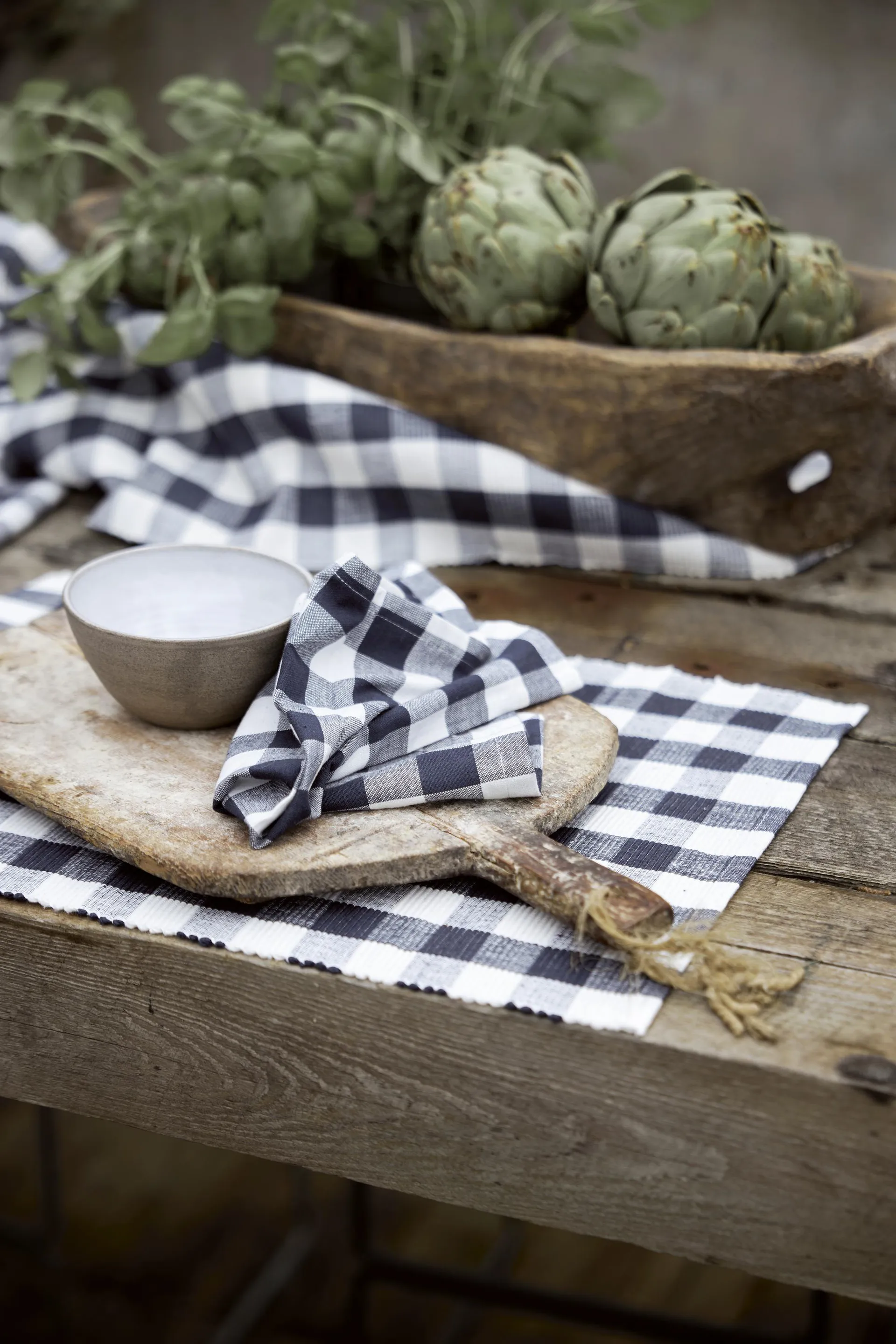 Mantel individual Grete 35x45 cm, Azul Boel & Jan