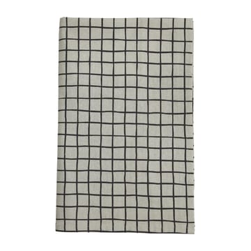 Mantel Tofta check 150x150 cm - Gris - Boel & Jan