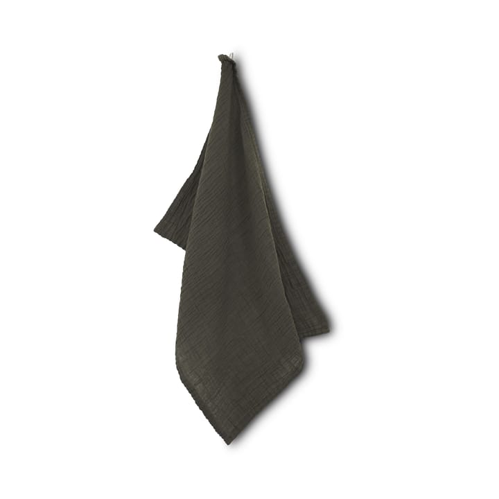 Paño de cocina Astrid 50x70 cm - Verde oscuro - Boel & Jan