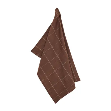 Paño de cocina de algodón Lunnevik 50x70 cm - Marrón - Boel & Jan