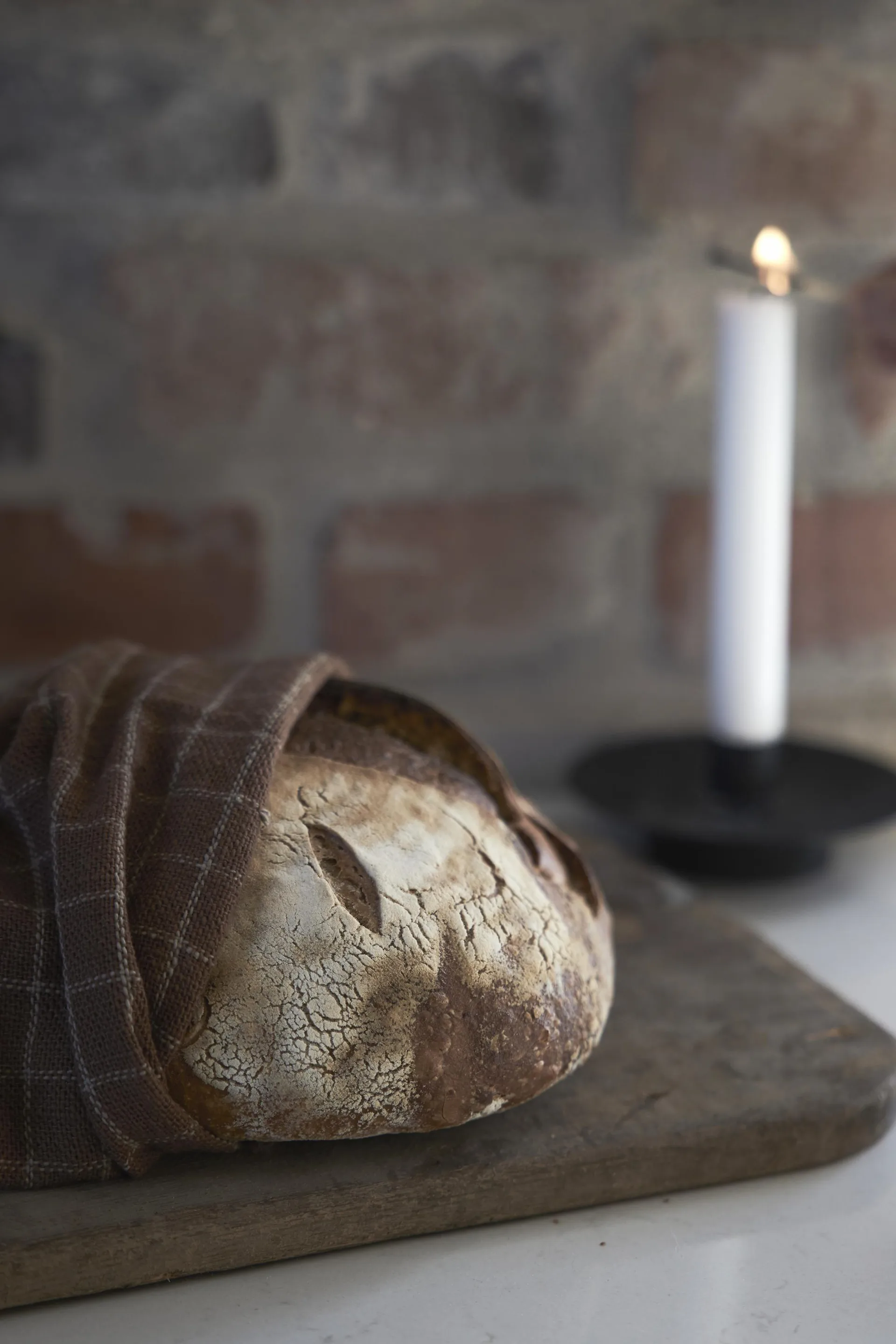 Paño de cocina Lunnevik small 50x70 cm, Marrón Boel & Jan