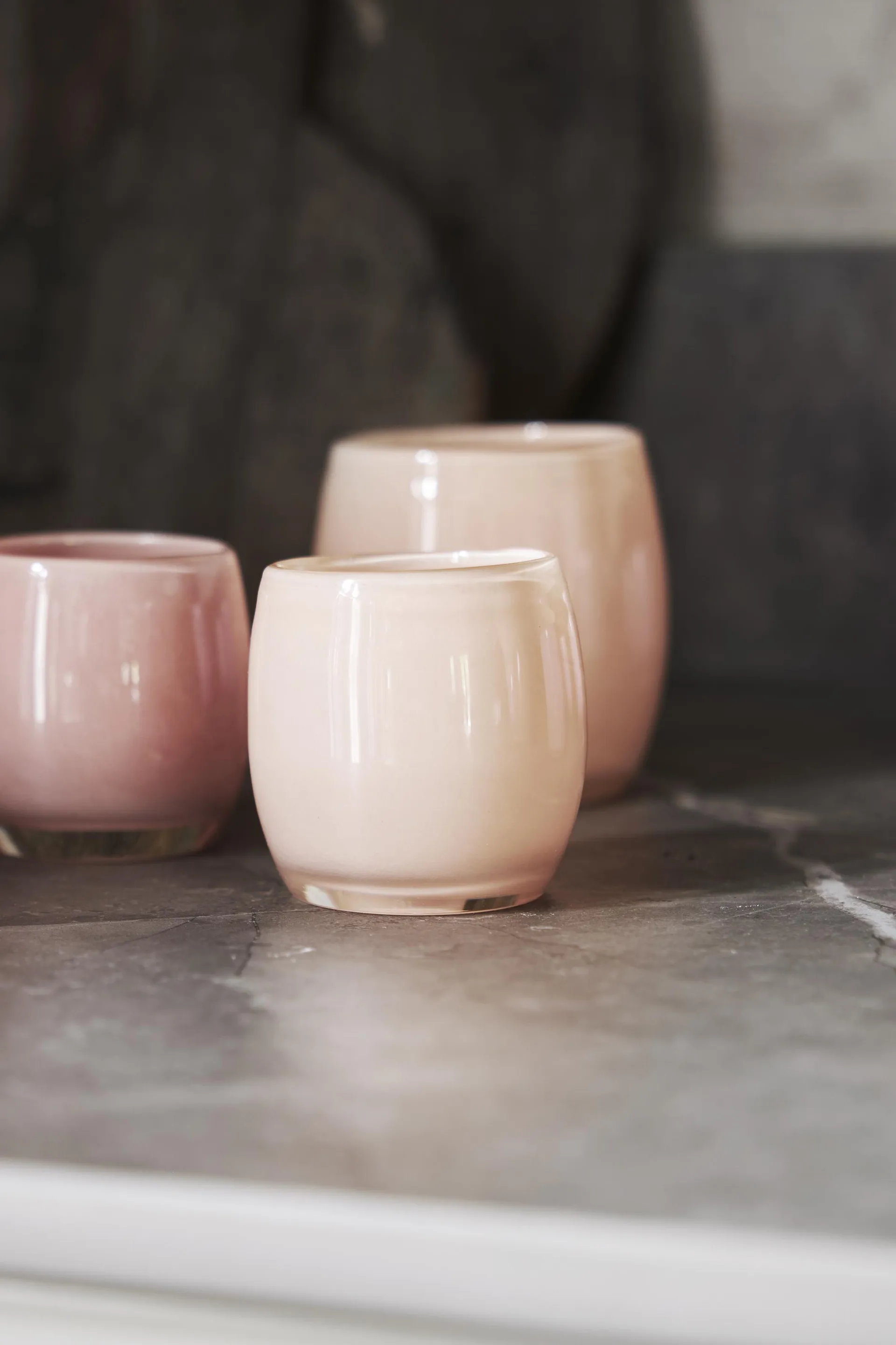 Portavelas Goya Ø10 cm, Rosa Boel & Jan