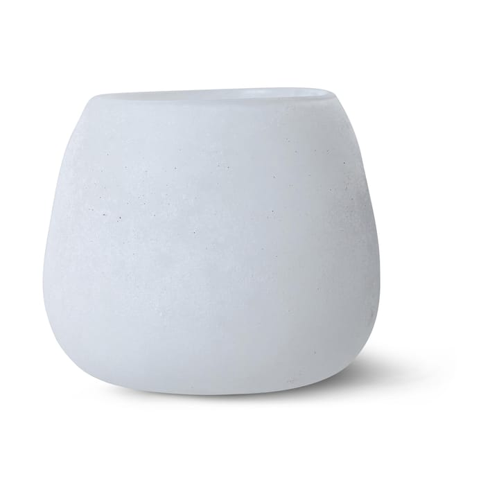Portavelas Norrvik blanco, Ø7,5 cm Boel & Jan