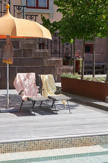 Toalla de playa Höllviken 90x150 cm - Amarillo - Boel & Jan