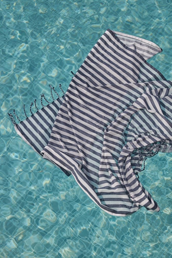 Toalla de playa Höllviken 90x150 cm, Azul Boel & Jan