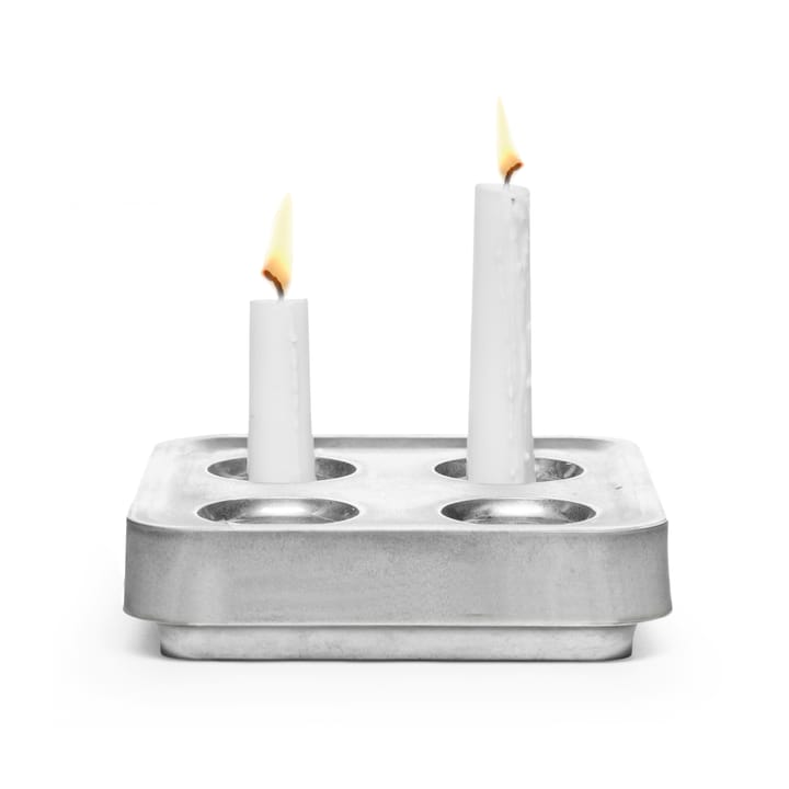 Candelabro Stumpastaken Fyran, Aluminum Born In Sweden
