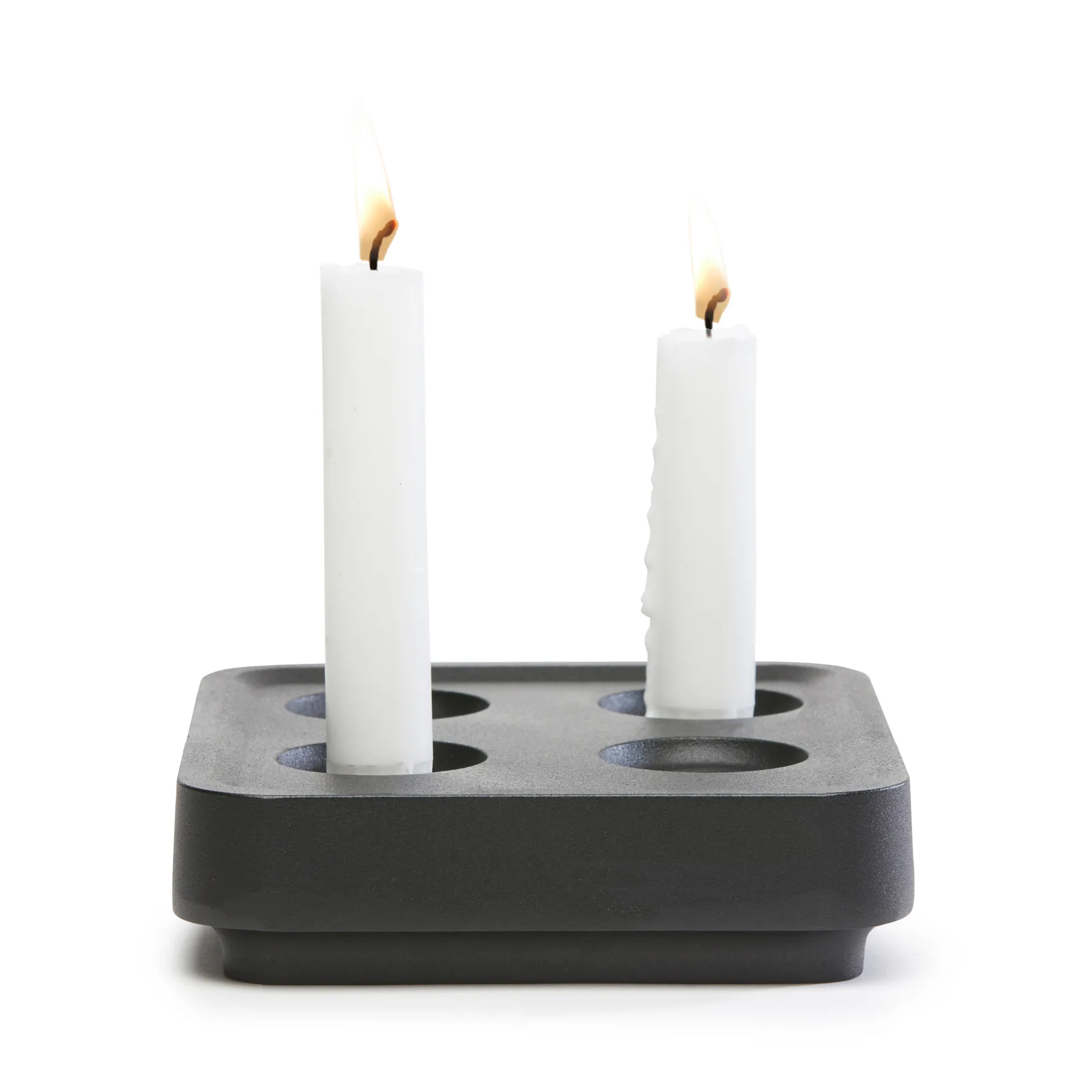 Candelabro Stumpastaken Fyran, negro Born In Sweden