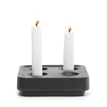 Candelabro Stumpastaken Fyran - negro - Born In Sweden