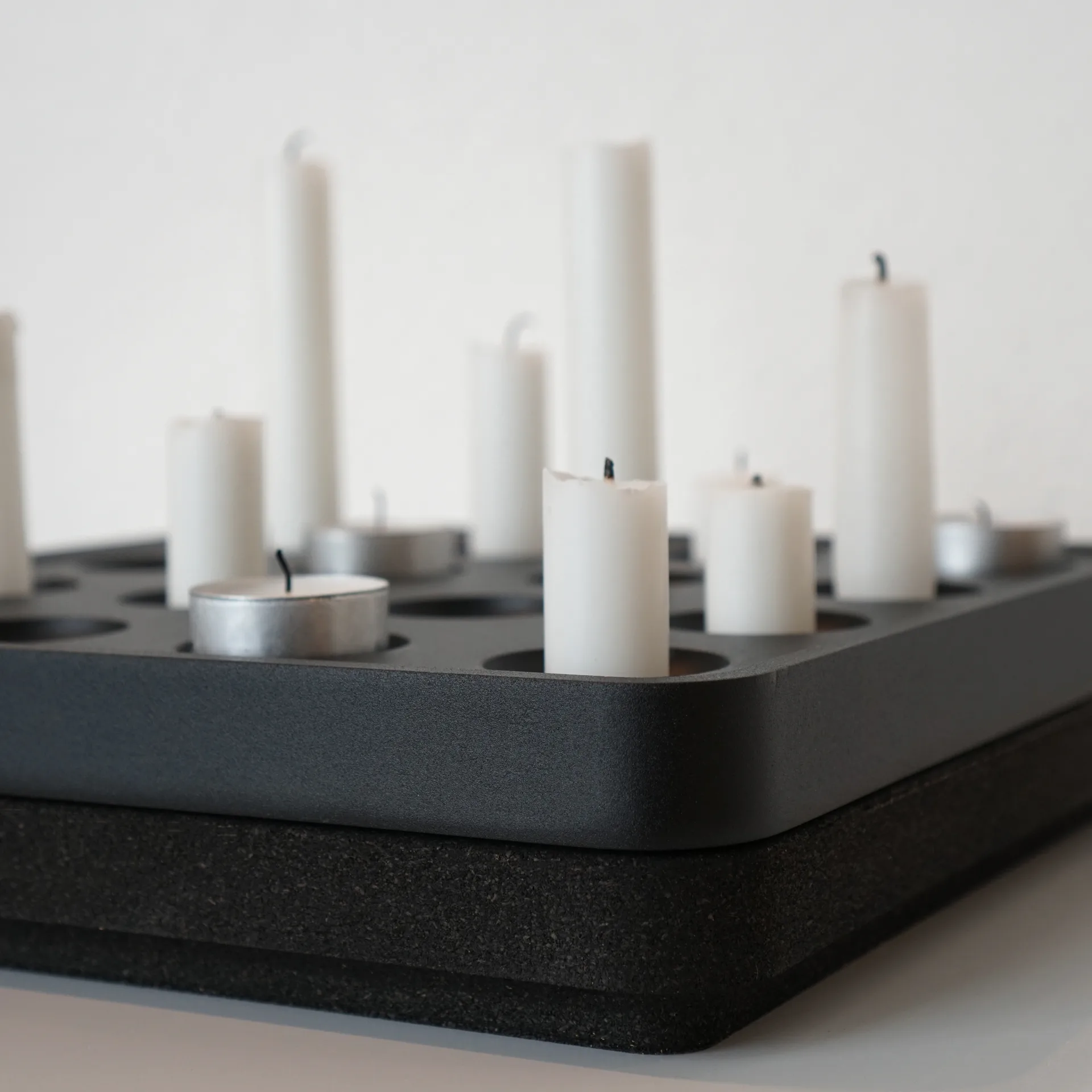 Cuenco de corcho para Stumpastaken grande, negro Born In Sweden