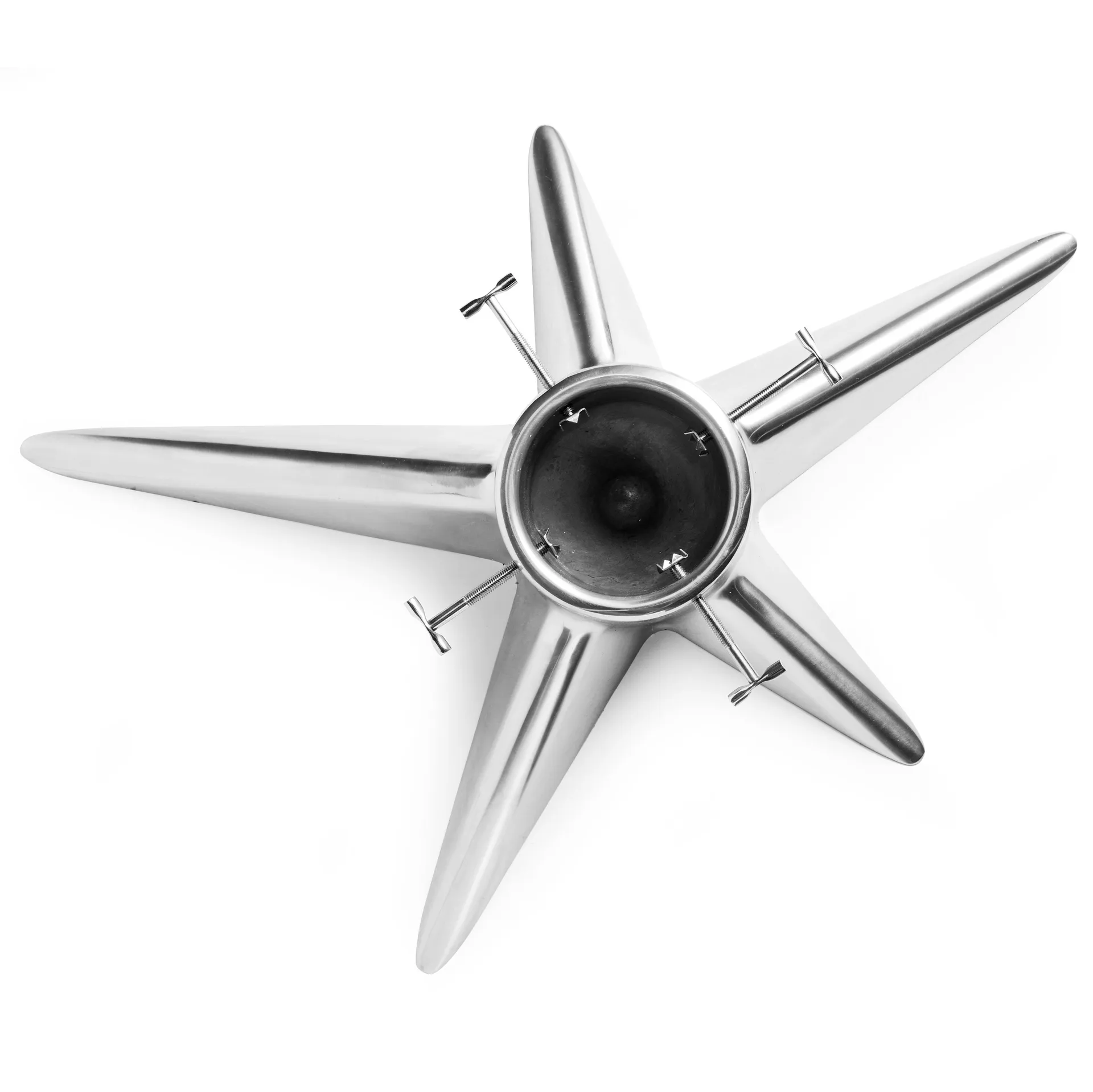 Pie para árbol de Navidad Xmas, aluminio Born In Sweden