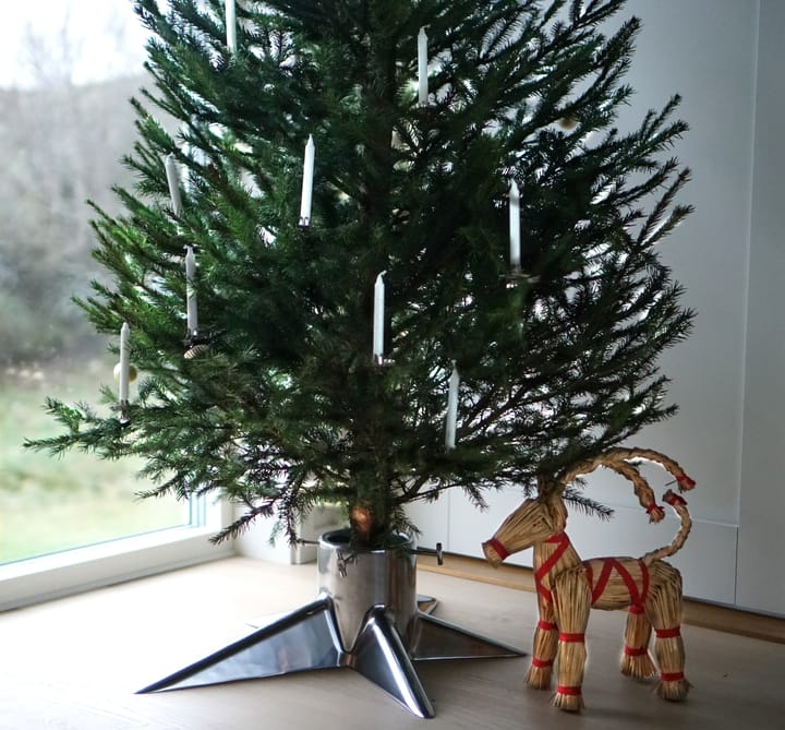 Pie para árbol de Navidad Xmas, aluminio Born In Sweden