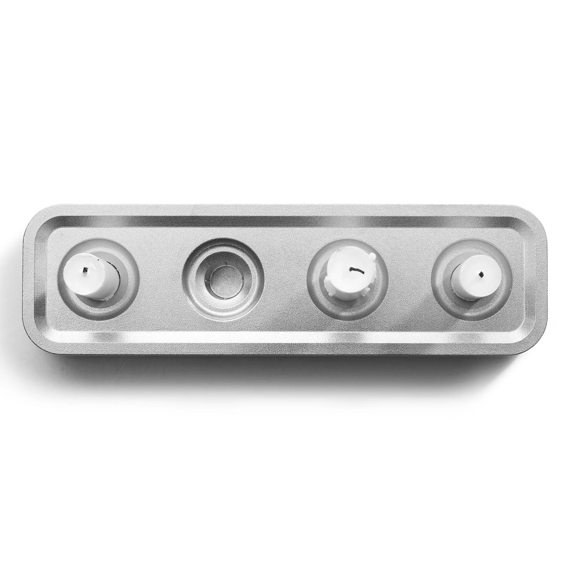 Portavelas Stumpastaken alargado pulido, 8,5x29,5 cm Born In Sweden